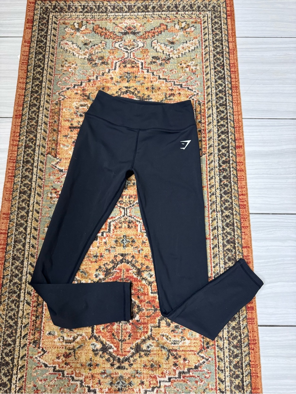 Gymshark Black High-Rise Workout Leggings